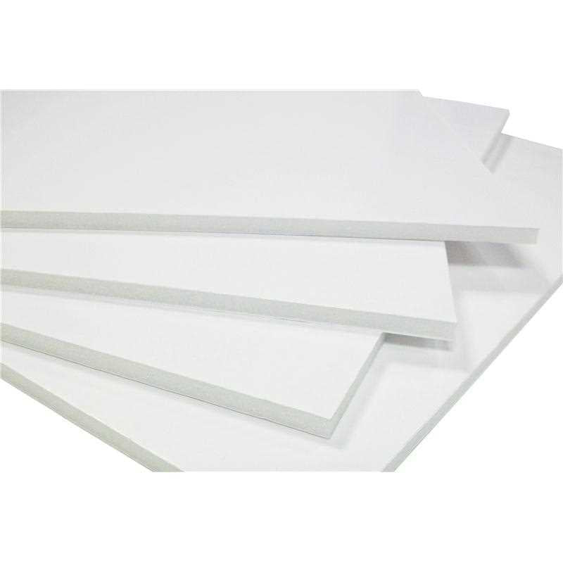 Foamboard 5mm White 80x100cm