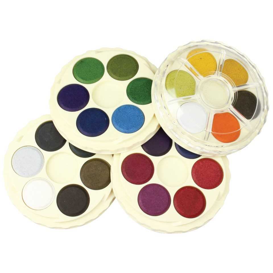 Koh I Noor Brilliant watercolour Disc 36pce