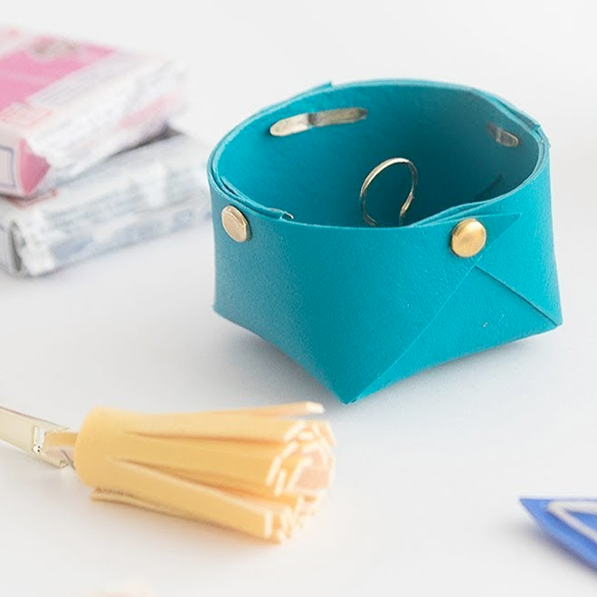 Fimo Leather Effect