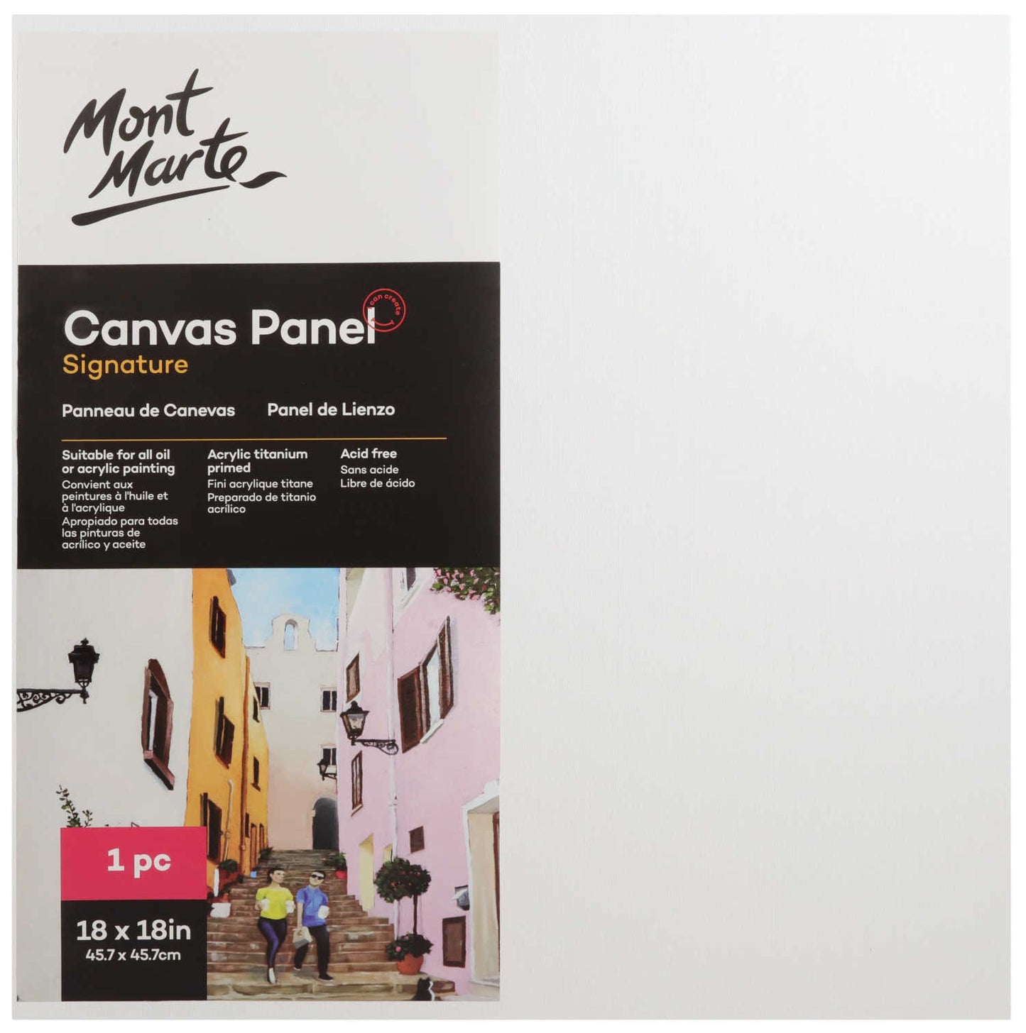 Mont Marte Canvas Panels 45.7X45.7cm