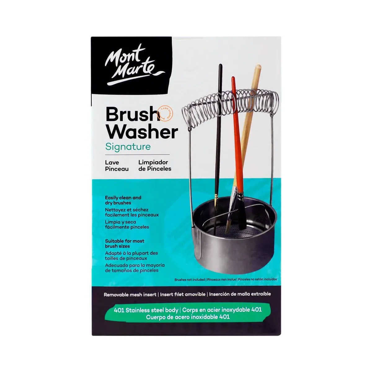 Mont Marte Brush Washer Steel