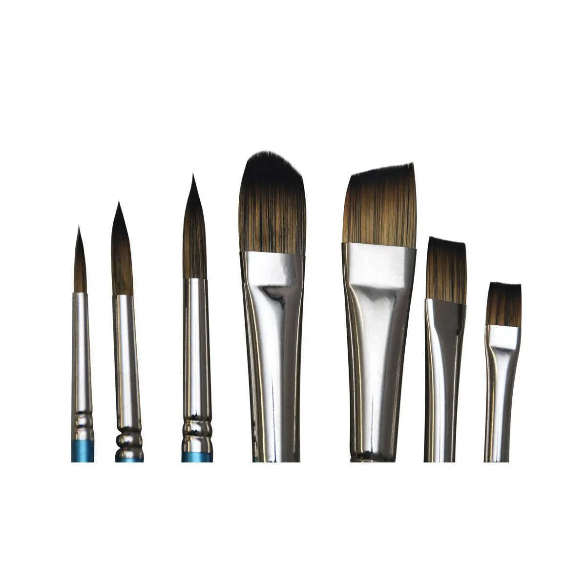 Mont Marte Oil Brush Set Box 7Pce