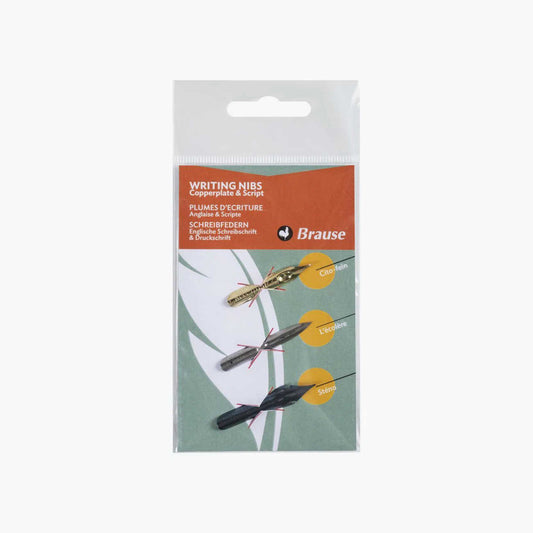 Brause Writing Nib Set 3pk