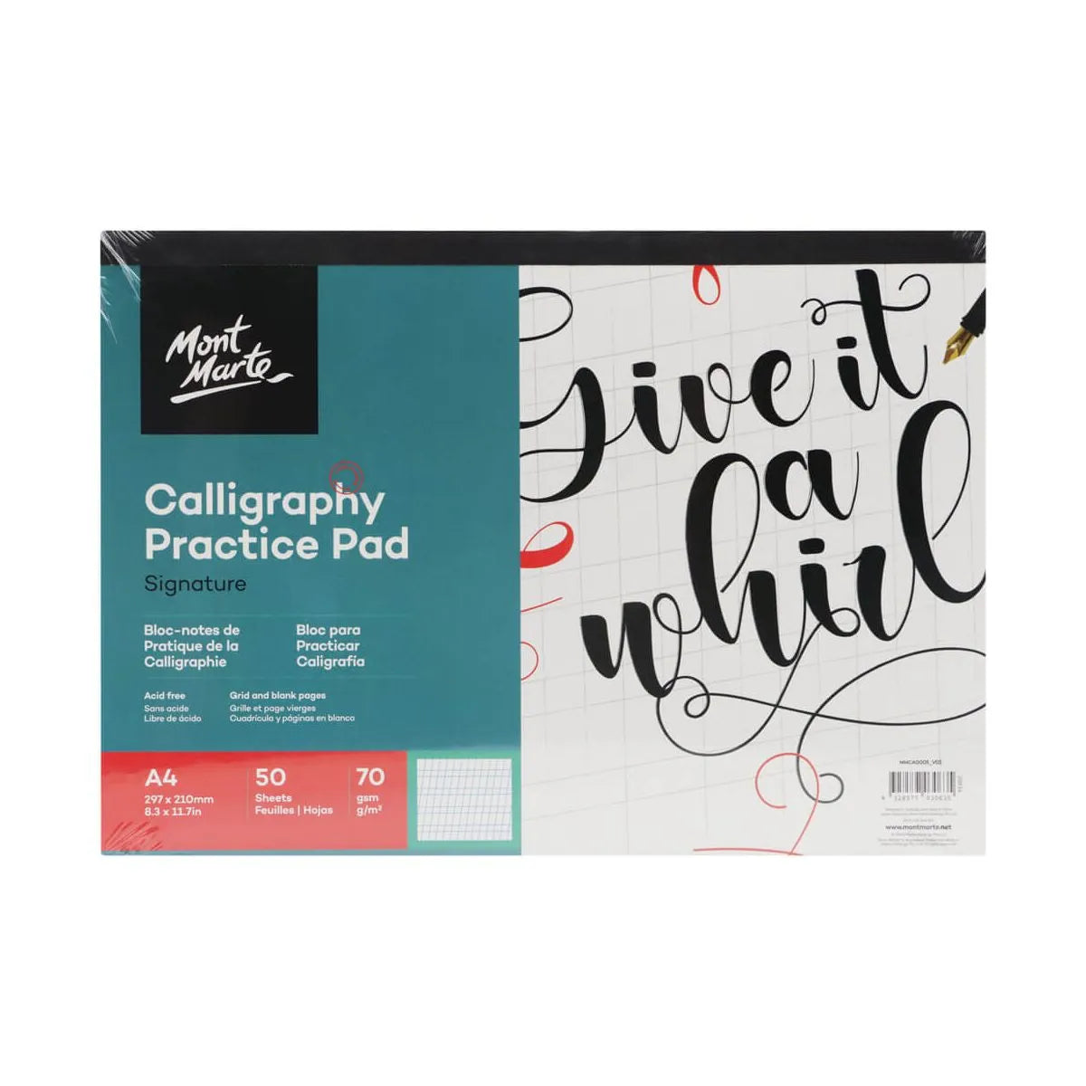 Mont Marte Calligraphy Workbook