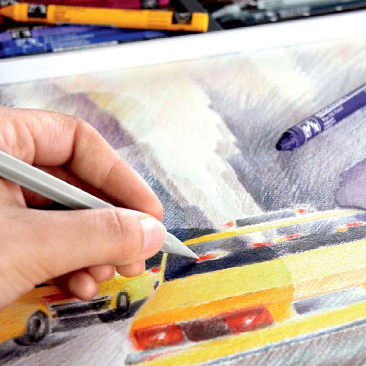 Caran d'Ache Blending Pencil 2pk