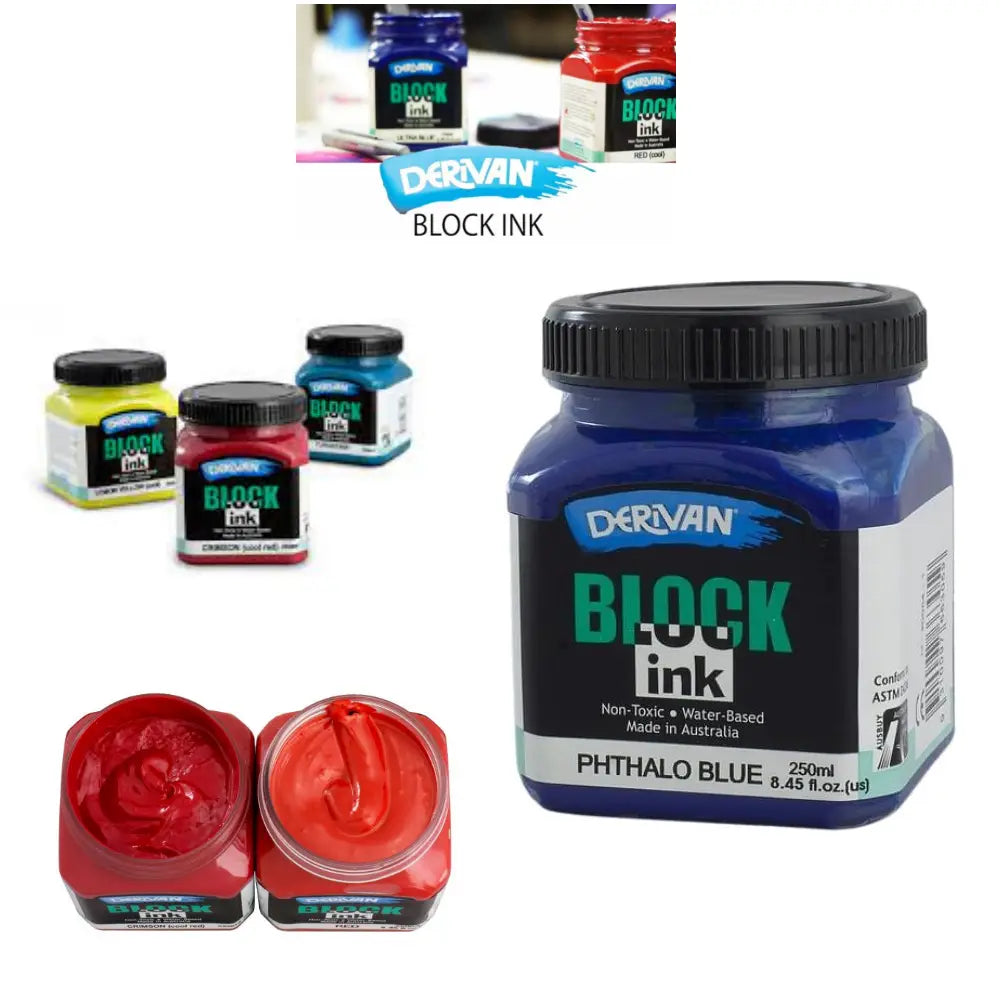 Derivan Block Ink Starter Kit