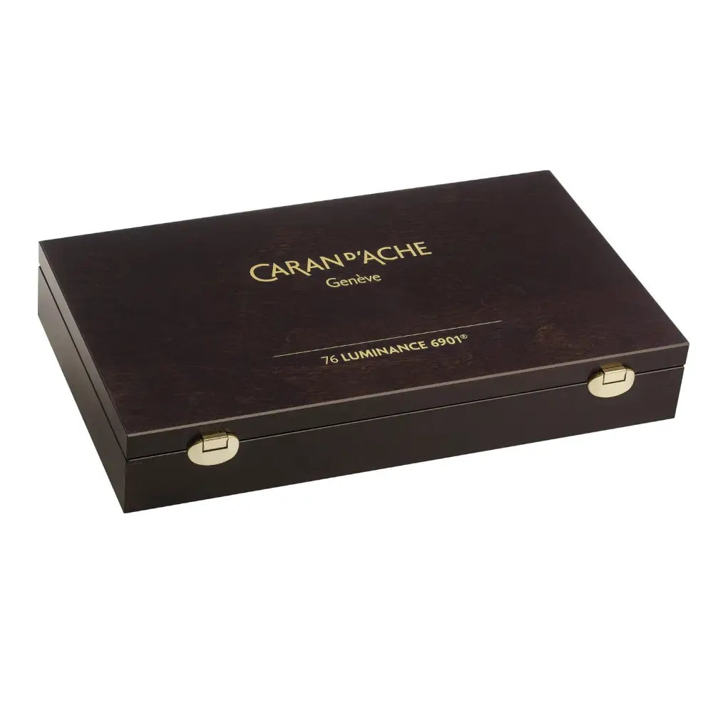 Caran Dache Luminance Pencil 84pce Wooden Box Set
