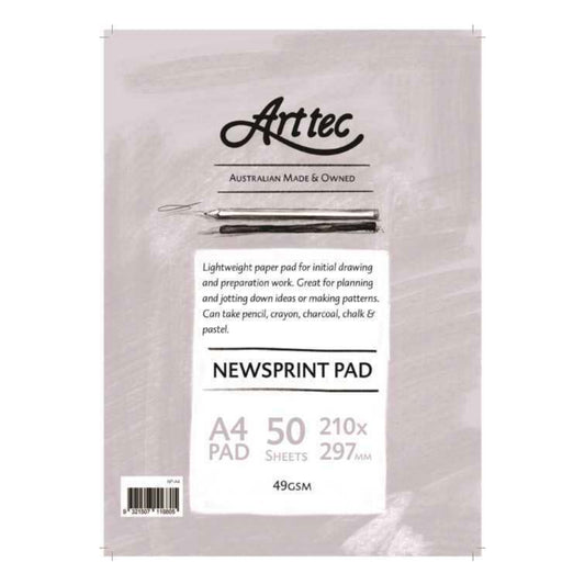 Arttec Newsprint Paper Pads