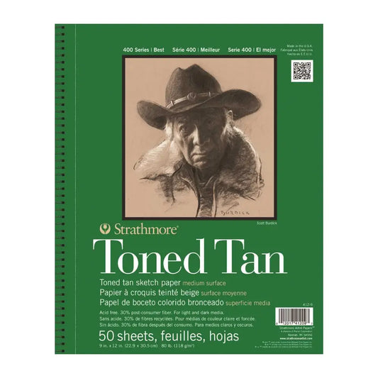 Strathmore Toned Paper Pad - Tan