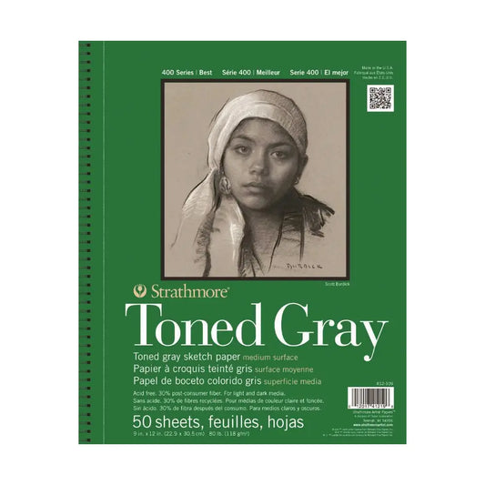 Strathmore Toned Paper Pad Grey