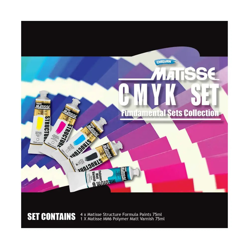 Matisse Structure CMYK Set 5x75ml