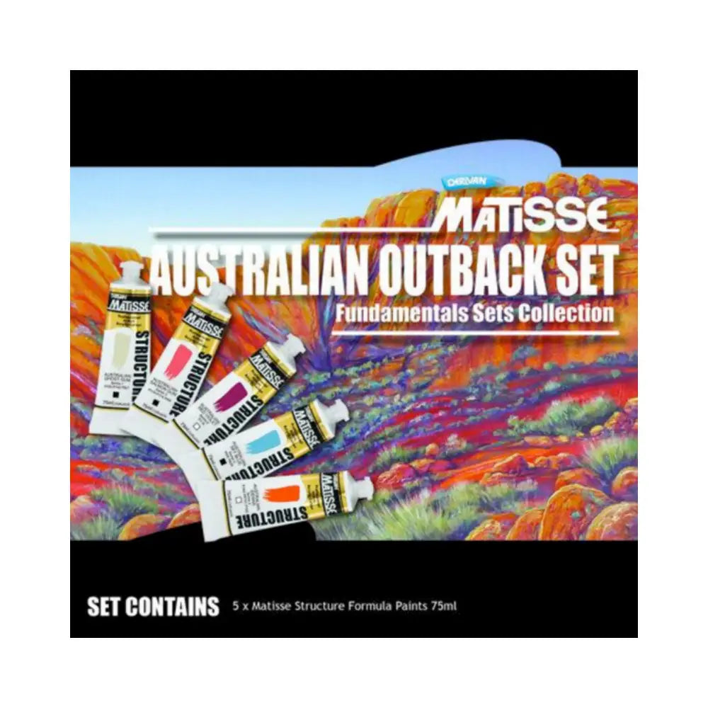 Matisse Structure Professional Acrylic Aussie Outback Set
