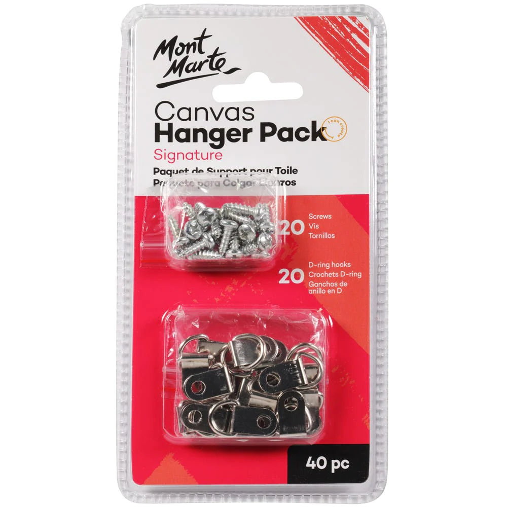 Mont Marte canvas Hanger D-rings