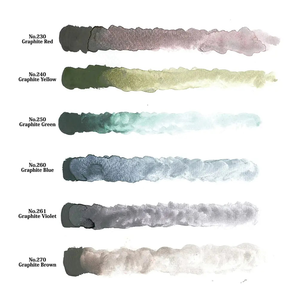 Kuretake Gansai Tambi Watercolour Palette - Graphite