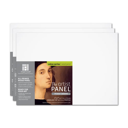 Ampersand Artist Panel Primed 5" X 7"