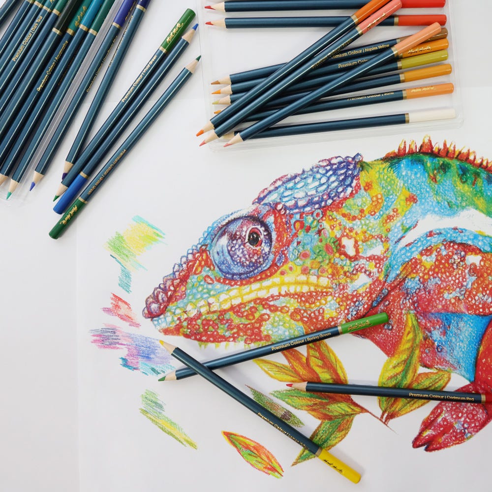 Mont Marte Premium Colour Pencils 72pce Set