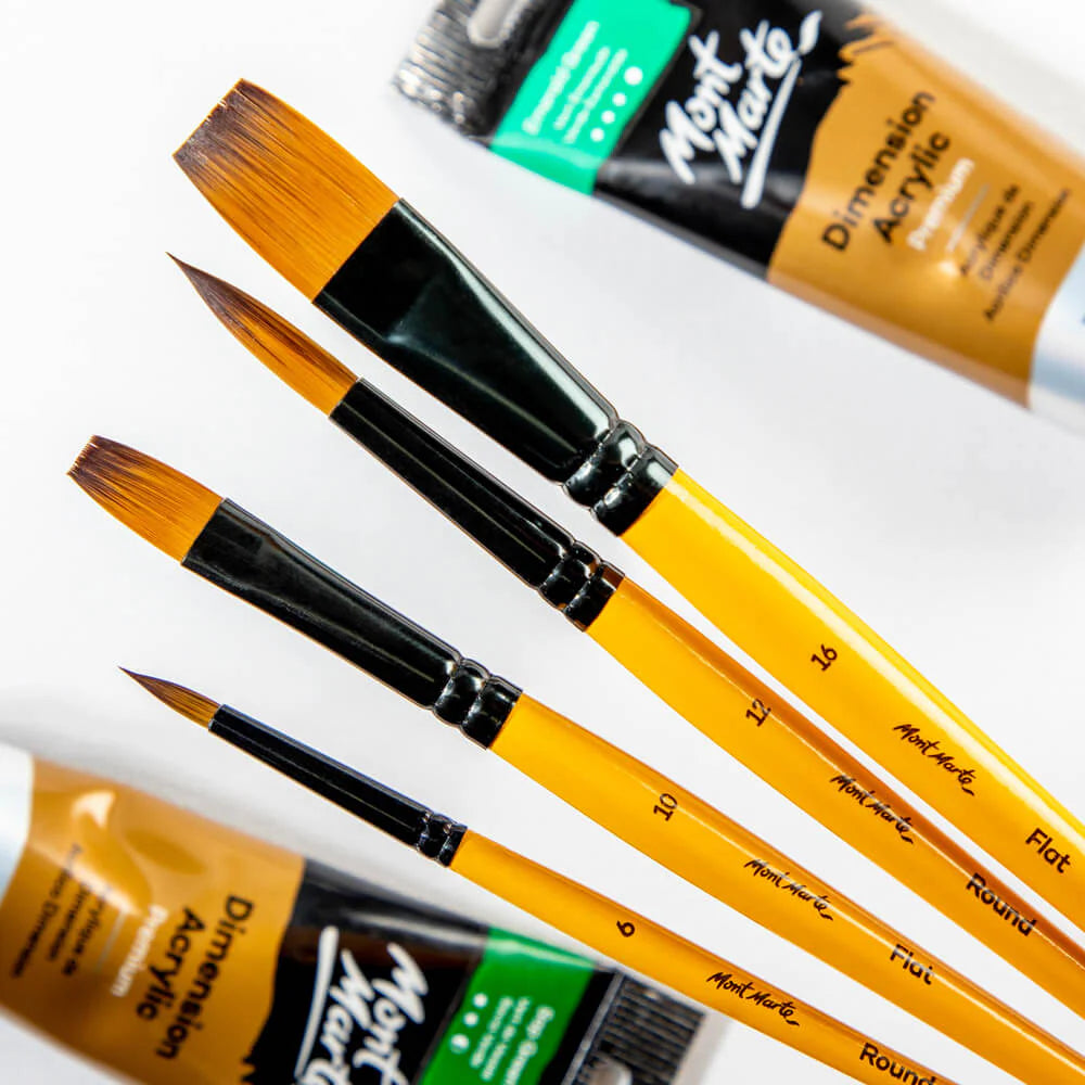 Mont Marte Signature Brush Set 4Pk