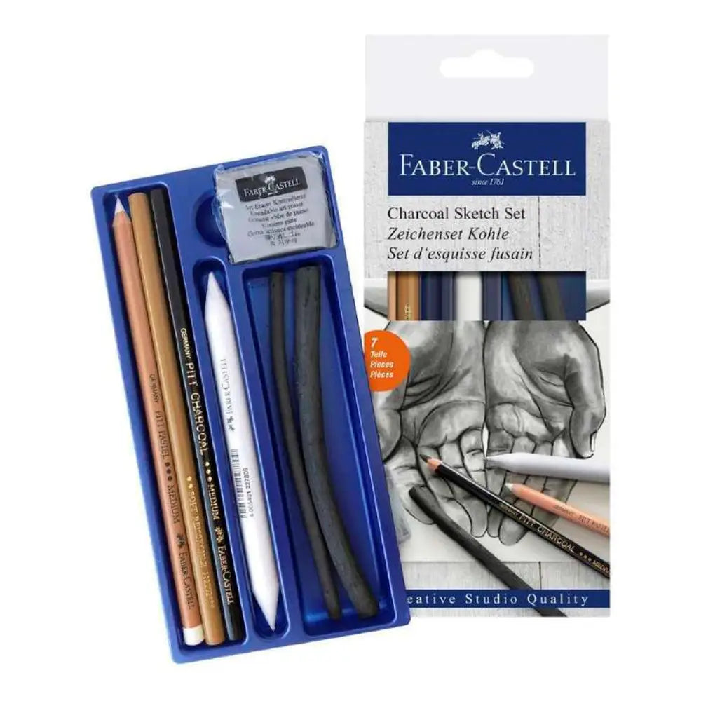 Faber Castell Creative Studio Charcoal 7pk