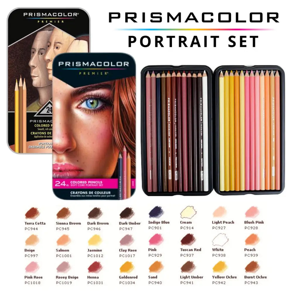 Prismacolor Premier Pencil Portrait Tin