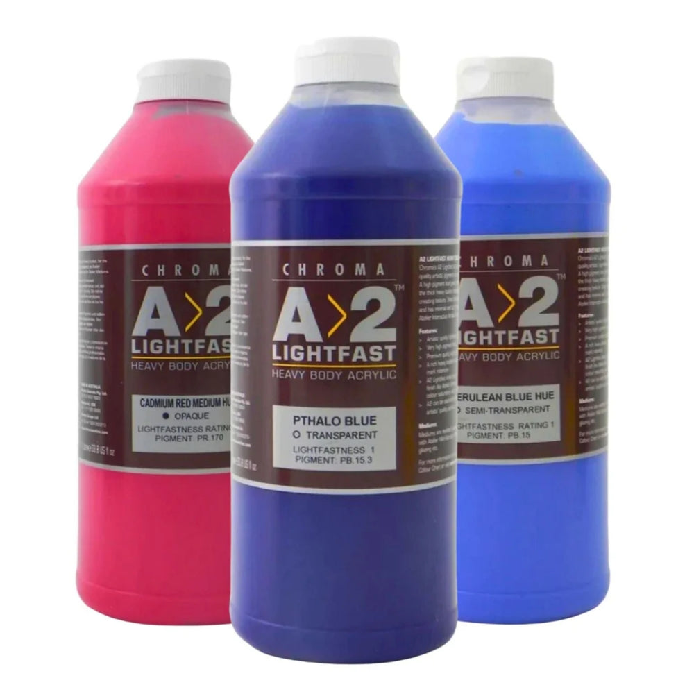 Chroma A2 Artists Acrylic paints