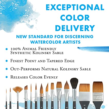 Princeton Aqua Elite Essential Watercolour Set
