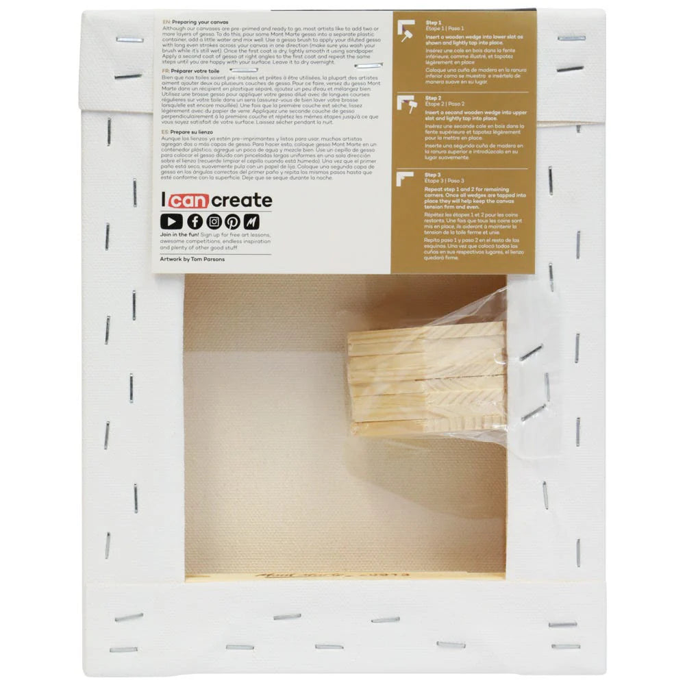 Mont Marte Professional Canvas 20.3X25.4cm