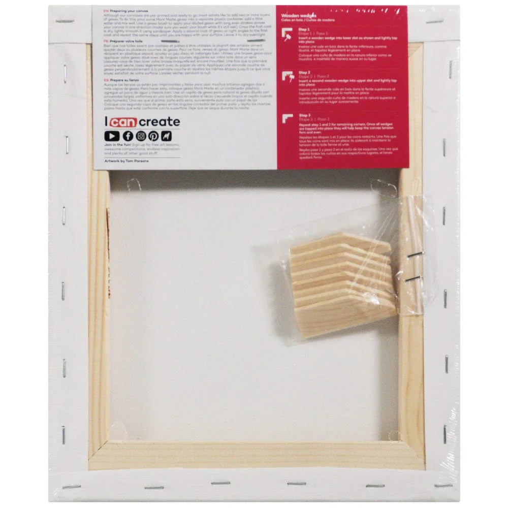 Mont Marte Studio Thin Canvas 25X30cm