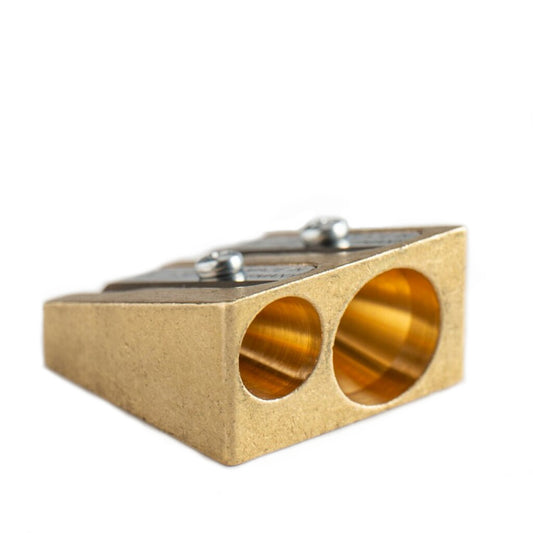 KUM Brass Sharpener Double-Hole