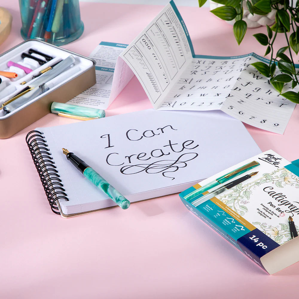 Mont Marte Calligraphy Pen Set 14pc