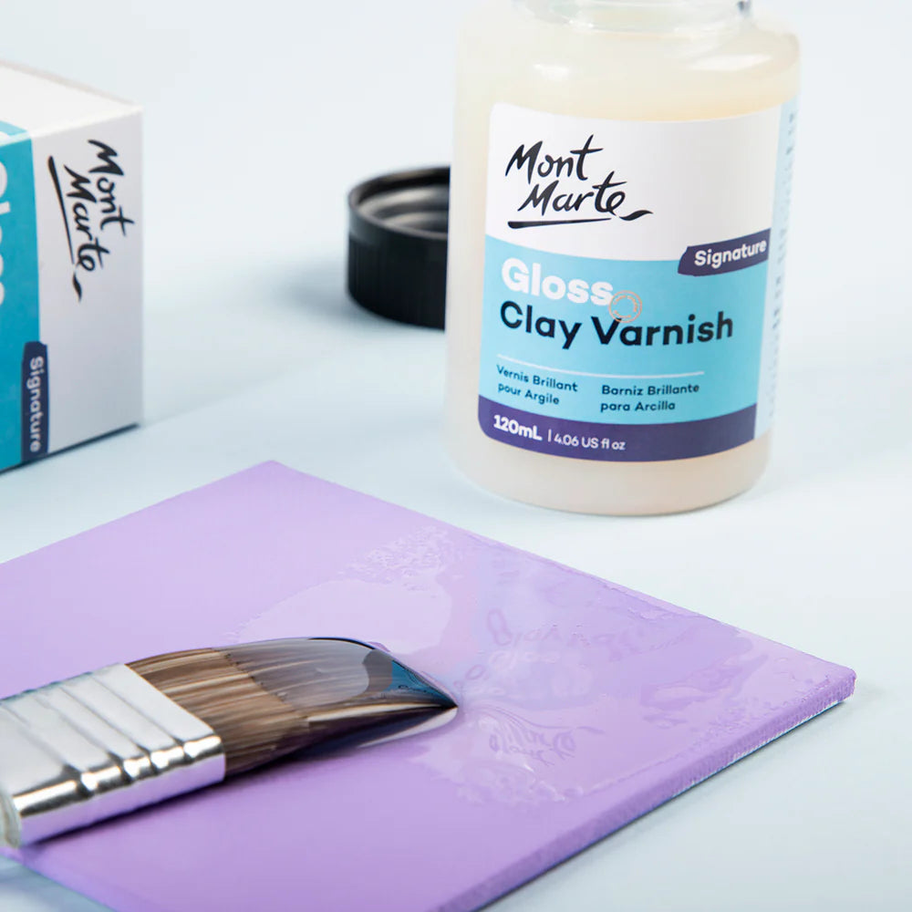 Mont Marte Gloss Clay Varnish 120ml