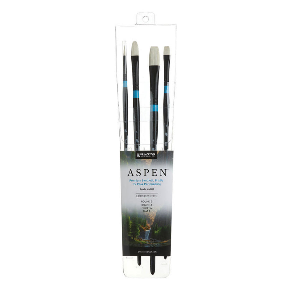 Princeton Aspen 6500 4pk Brush Set