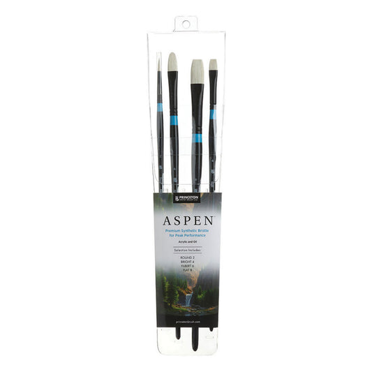 Princeton Aspen 6500 4pk Brush Set