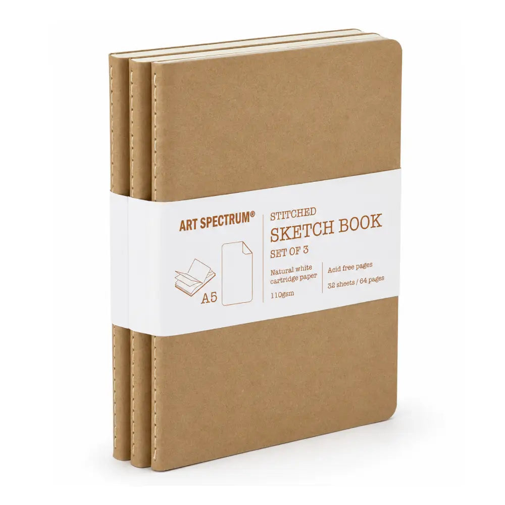 Art Spectrum Stitched Sketch Books 3pk