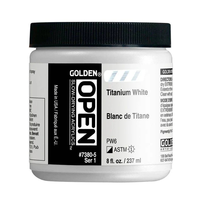 Golden Open Acrylic