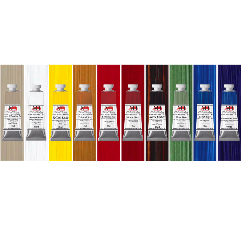 Michael Harding Artists Oil Colour Plein Air Set 10pk