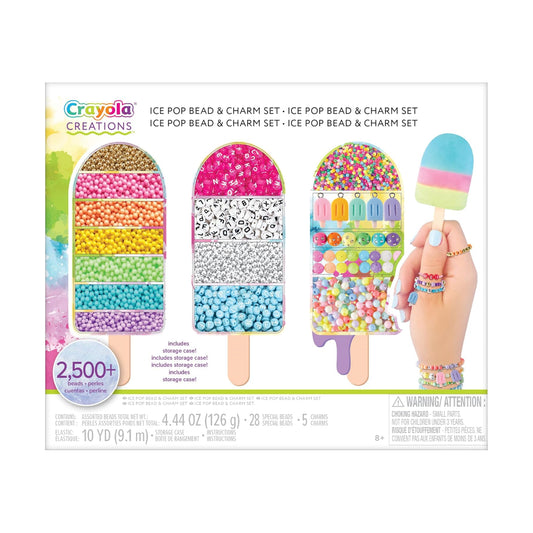 Crayola Creations Ice Pop Bead Shop Set