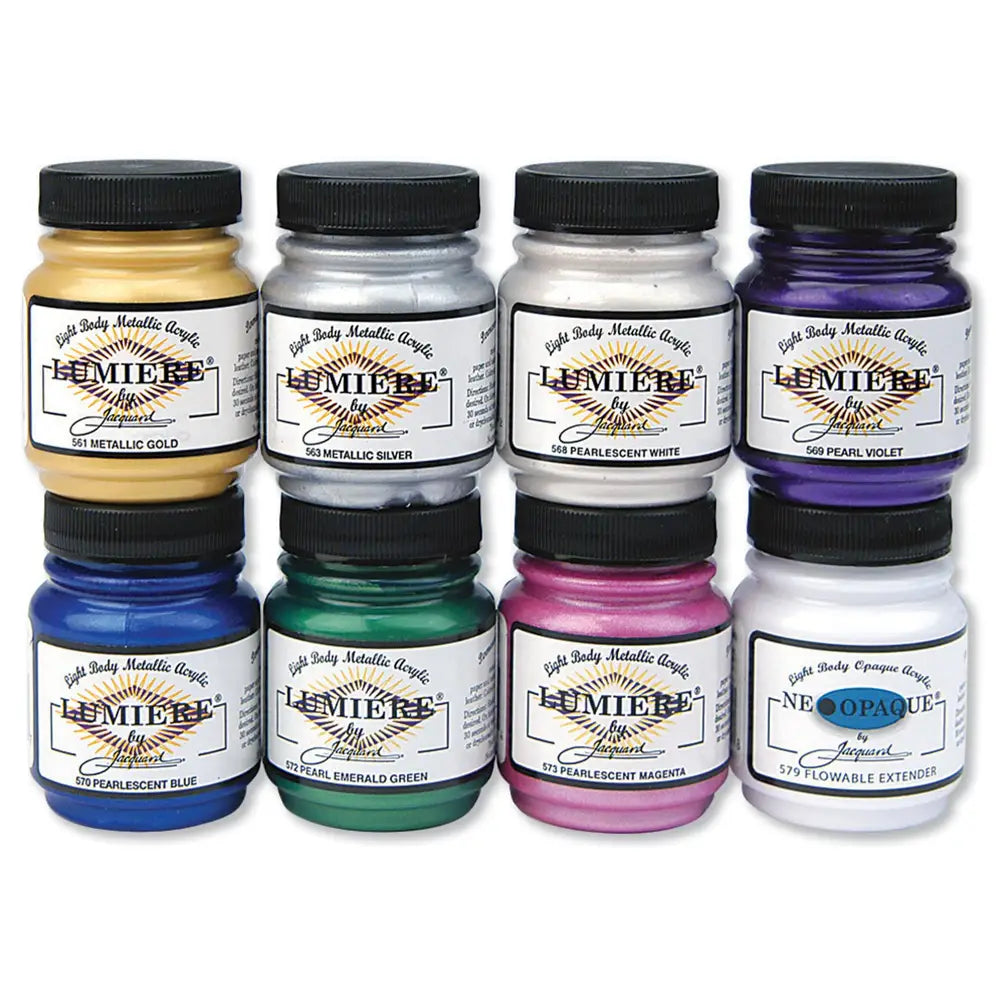 Jacquard Lumiere Metallic Paints