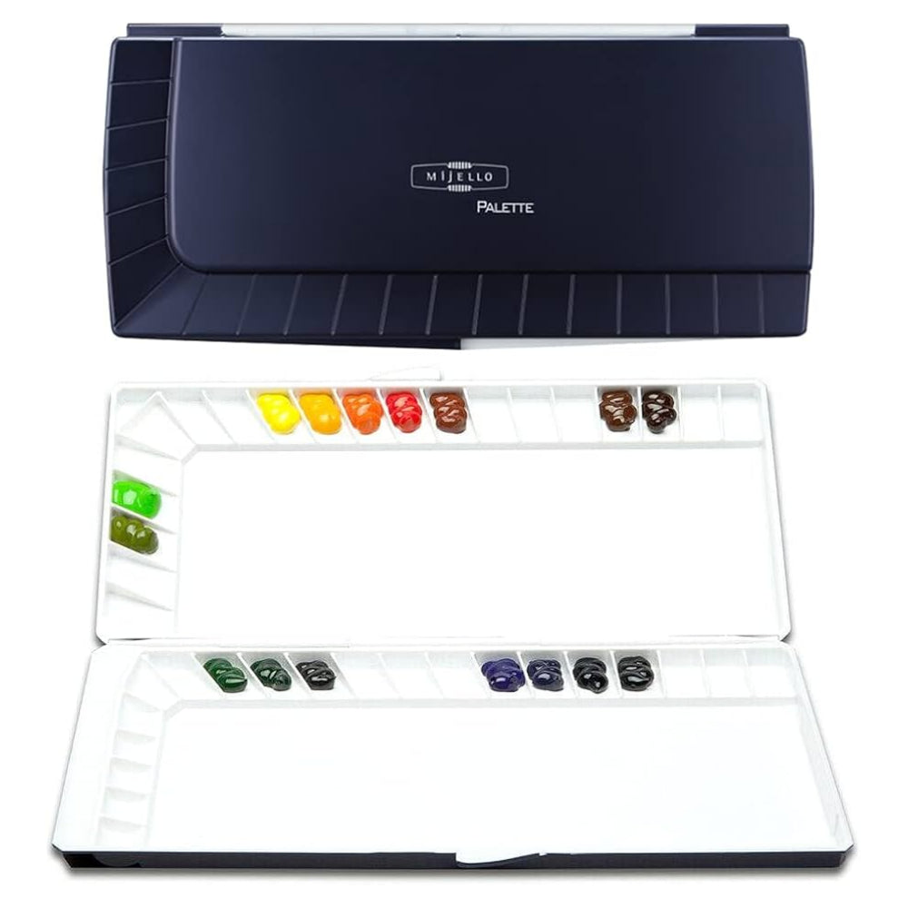 Mijello Silvernano Watercolour Palette 40