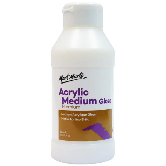 Mont Marte Acrylic Medium Gloss 250ml