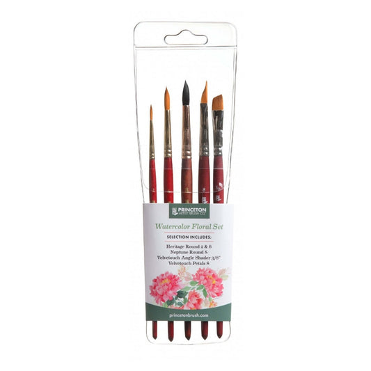 Princeton Watercolour Floral Set
