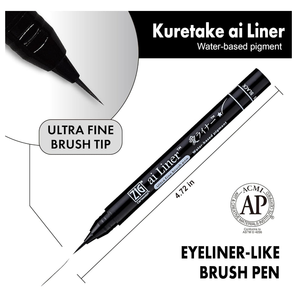 Kuretake Zig Cartoonist ai Liner