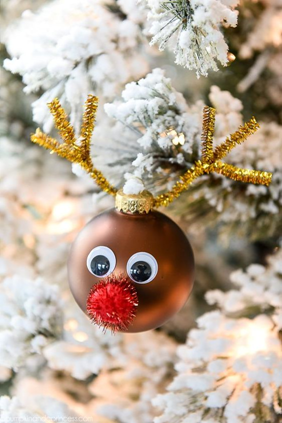 DIY Christmas bauble ideas: Reindeer bauble
