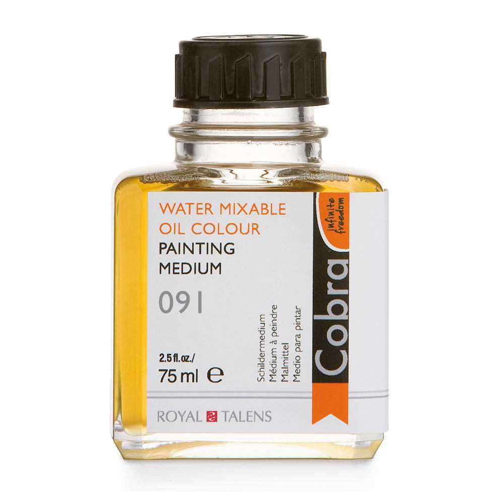 cobra water mixable oil paints - medium
