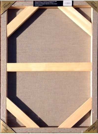 Titian Transparent Primed Linen 76X76cm