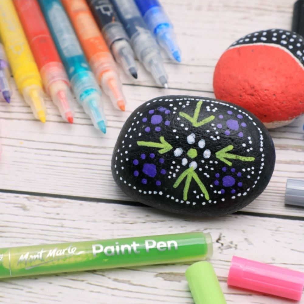 Mont Marte Acrylic Paint Pen Set 12pk Fine