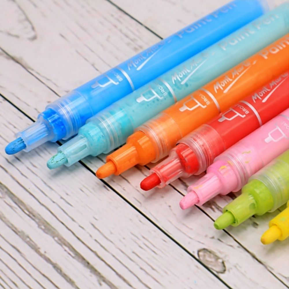 Mont Marte Acrylic Paint Pen Set 12pk Broad