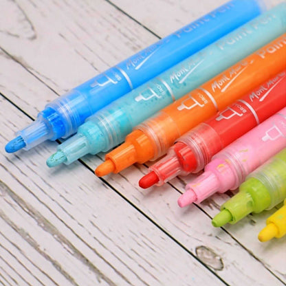 Mont Marte Acrylic Paint Pen Set 12pk Broad