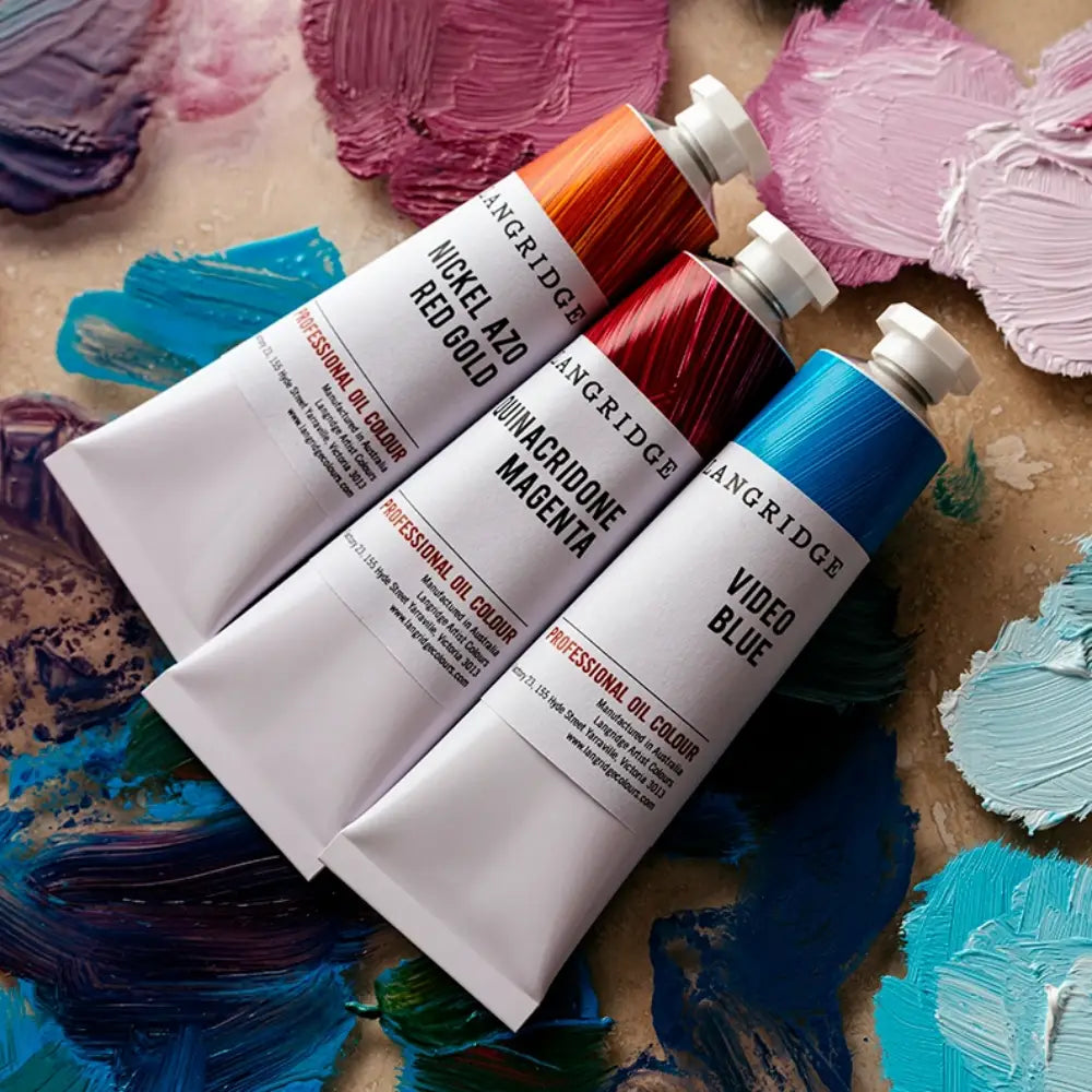Long Ridge Oil Langridge Handmade Oil Paints: Superior Pigmentation & Professional ...