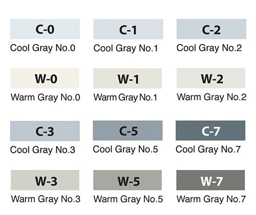 Copic Ciao Set 12 Greys
