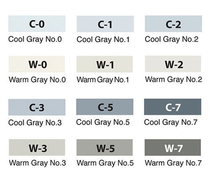 Copic Ciao Set 12 Greys